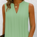 Daphira - Elegant and flattering dress with V-neckline