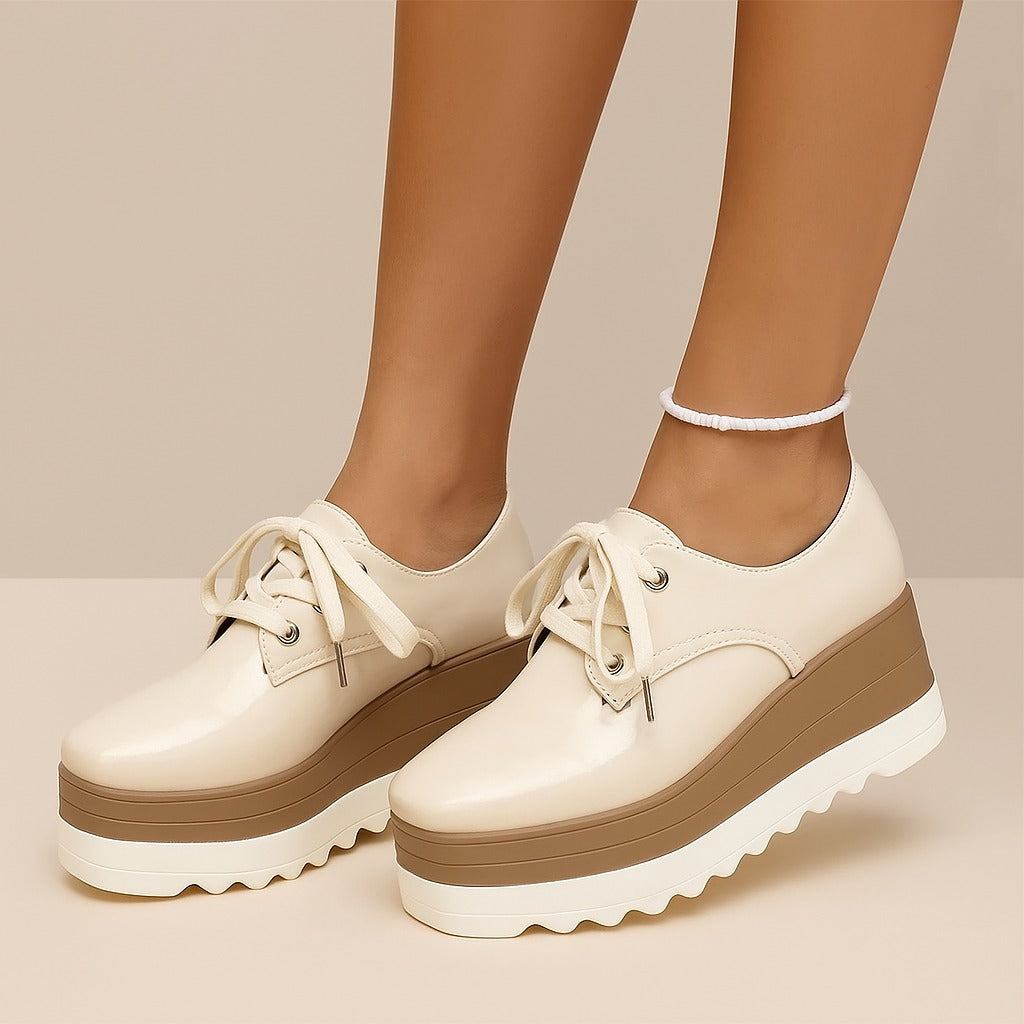 Arlea - Cushioned Platform Trainers