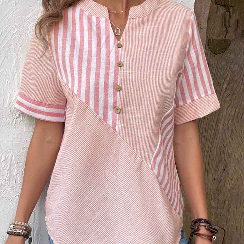 Liva - Striped Blouse