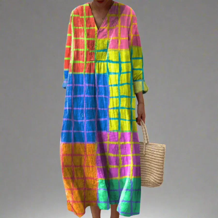 Galatea - Elegant Geometric Dress with a Modern and Unique Design