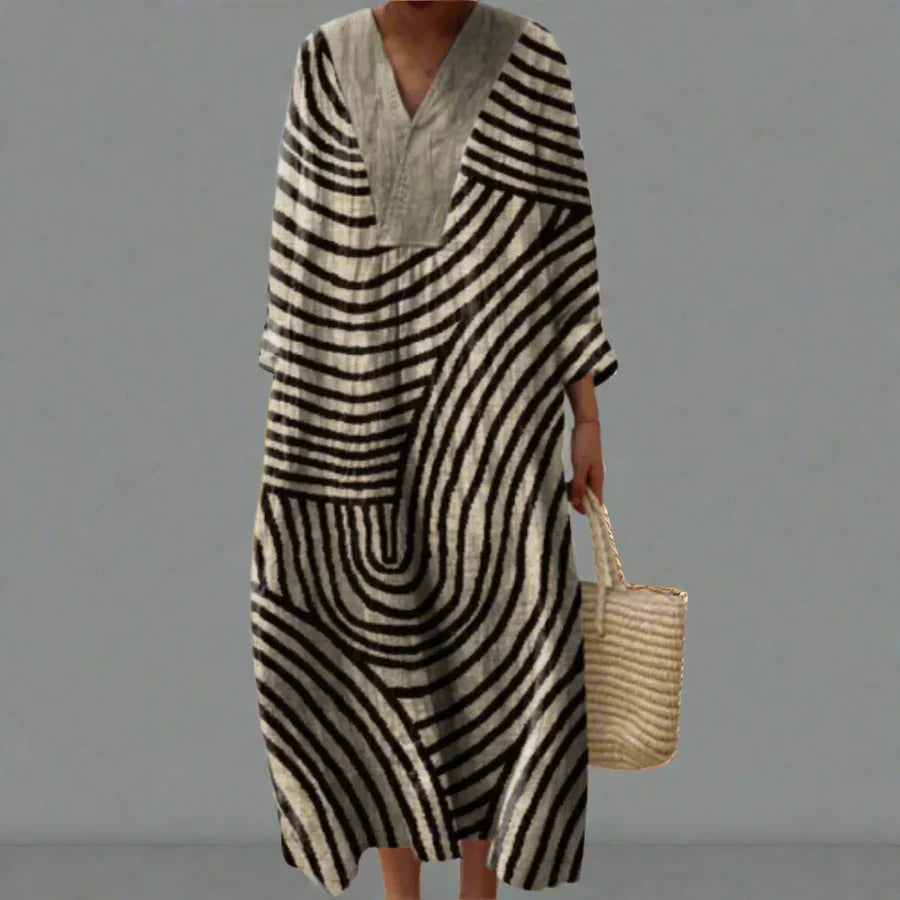 Galatea - Elegant Geometric Dress with a Modern and Unique Design