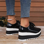 Arlea - Cushioned Platform Trainers