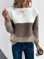 Maryse - Elegant and Comfortable Ombre Knitted Sweater