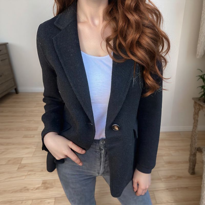 Leandra - Soft button-down blazer