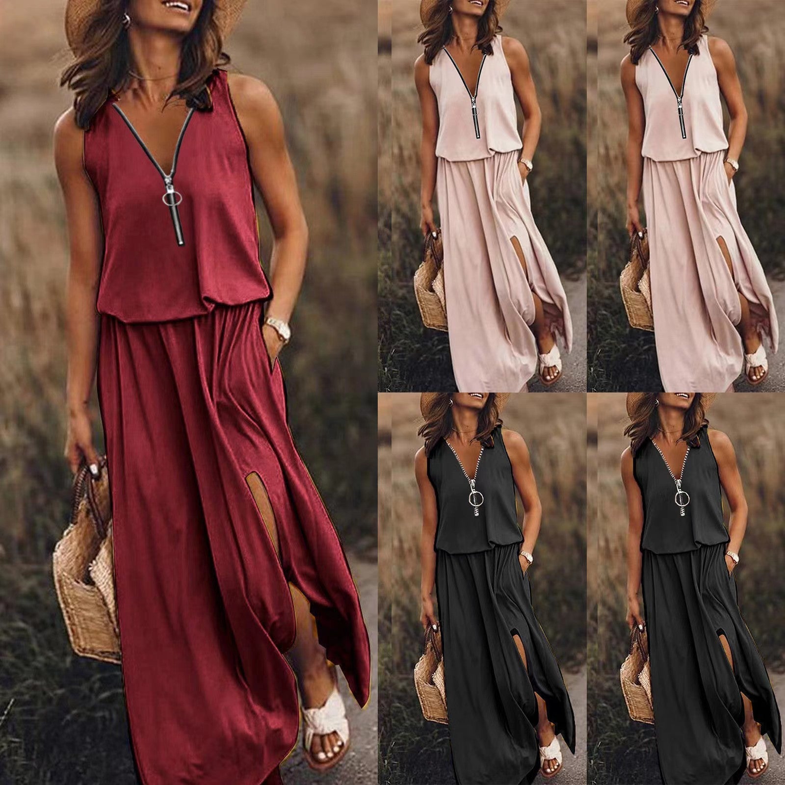 Pavina - New Elegant Printed Dress for Women