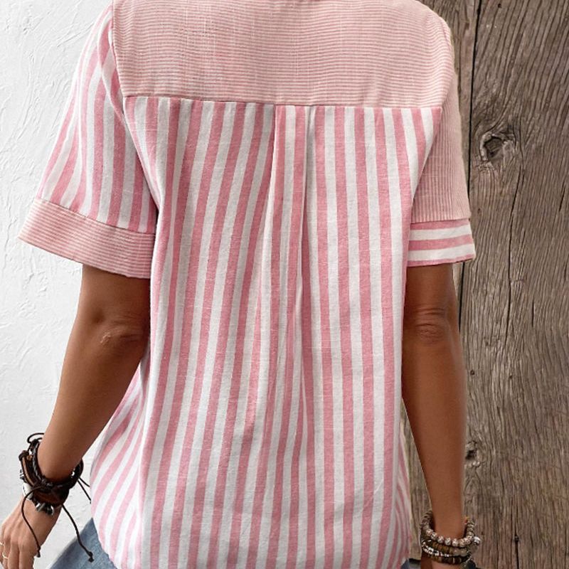 Liva - Striped Blouse