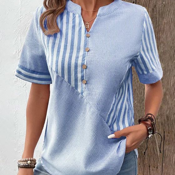 Liva - Striped Blouse