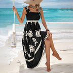 Kaelis - Women's Sleeveless Summer Dresses with Eye-catching Print